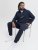Jack & Jones Vesterbro ensemble de survêtement bleu marine - Sweatshirts & hoodies - Sweatshirts/Hoodies grande taille homme