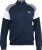 D555 JEFFREY Couture Zip Through Sweatshirt Navy - Sweatshirts & hoodies - Sweatshirts/Hoodies grande taille homme