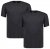 Adamo 129420 T-shirt lot de 2 Gris foncé chiné - T-shirts - T-shirts Homme Grande Taille