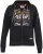 D555 KNEBWORTH Full Zip Hoody With Chest Print Black - Sweatshirts & hoodies - Sweatshirts/Hoodies grande taille homme