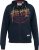 D555 WORCESTER Full Zip Hoody With Brooklyn Chest Print - Sweatshirts & hoodies - Sweatshirts/Hoodies grande taille homme