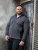 D555 Conrad Detachable Hood Bonded Fleece Zip Through Hoody TALL Bleu marine - TALL sweatshirts - Sweats et hoodies TALL