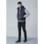 D555 Willie Hooded Quilted Jacket with Fleece sleeves - Vestes - Vestes Homme Grandes Tailles