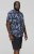 D555 FINLEY Hawaiian AO Print Shirt Navy - Chemises - Chemises Grandes Tailles Hommes