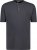 Adamo Silas Regular fit Serafino T-shirt Charcoal - T-shirts - T-shirts Homme Grande Taille