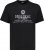 Adamo Sandro Regular fit Slub effect T-shirt Black - T-shirts - T-shirts Homme Grande Taille