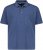 Adamo Klaas Regular fit Polo Shirt with Pocket Denim Blue - Polos - Polos homme grande taille