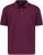 Adamo Klaas Regular fit Polo Shirt with Pocket Blackberry - Polos - Polos homme grande taille