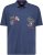 Adamo DURBAN Regular fit Polo Shirt Navy - Polos - Polos homme grande taille