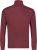 Adamo Fabio Comfort fit Turtleneck Long sleeve T-shirt Burgundy - T-shirts - T-shirts Homme Grande Taille