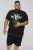 D555 BINGHAM State Of Miami Printed Crew Neck T-Shirt Black - T-shirts - T-shirts Homme Grande Taille