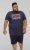 D555 DENNIS Official AC/DC Printed Crew Neck T-Shirt Navy Reno - T-shirts - T-shirts Homme Grande Taille