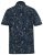 D555 ROLAND Printed Polo Shirt Navy - Polos - Polos homme grande taille