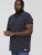 D555 DARWIN AO Printed Polo Shirt Navy - Polos - Polos homme grande taille