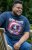 D555 ROGERS Official Captain America Printed T-Shirt Dark Navy - T-shirts - T-shirts Homme Grande Taille