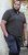 D555 RAUL AOP Jersey Polo With Jacquard Collar, Ribs And Chest Pocket Black - Polos - Polos homme grande taille