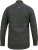 D555 KEATON Micro AOP Long Sleeve Shirt With Concealed Button Down Collar Grey - Chemises - Chemises Grandes Tailles Hommes