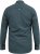D555 MORGAN Micro AOP Long Sleeve Shirt With Concealed Button Down Collar Navy - Chemises - Chemises Grandes Tailles Hommes