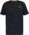 D555 ORSTON Reno Fabric Crew Neck T-Shirt With Chest Embroidery Black Reno - T-shirts - T-shirts Homme Grande Taille