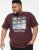 D555 DIVISION Official Pink Floyd Printed T-Shirt Burgundy - T-shirts - T-shirts Homme Grande Taille