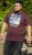 D555 DIVISION Official Pink Floyd Printed T-Shirt Burgundy - T-shirts - T-shirts Homme Grande Taille