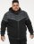 D555 HENNESSEY Zip Through Hoody With Sherpa Lining Black - Sweatshirts & hoodies - Sweatshirts/Hoodies grande taille homme