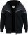 D555 HENNESSEY Zip Through Hoody With Sherpa Lining Black - Sweatshirts & hoodies - Sweatshirts/Hoodies grande taille homme
