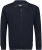 Adamo Athen Sweat Jacket with Full Zipper Navy - Sweatshirts & Hoodies - Sweatshirts/Hoodies grande taille homme