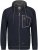 Adamo Michael Hoodie with Zipper Navy - Sweatshirts & hoodies - Sweatshirts/Hoodies grande taille homme