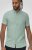 D555 Falmouth 2 Linen Mix Short Sleeve Shirt With Button Down Mint - Chemises - Chemises Grandes Tailles Hommes