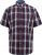 D555 Shields Button Down Collar Short Sleeve Shirt With Pocket Red Check - Chemises - Chemises Grandes Tailles Hommes