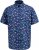 D555 Hartlepool Short Sleeve Vintage Car AOP Stretch Shirt Blue - Chemises - Chemises Grandes Tailles Hommes