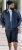 D555 Ealing Lightweight Zip Through Jacket With Zip Pockets Navy - Vestes - Vestes Homme Grandes Tailles