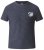 D555 Agler Waffle T-shirt Charcoal - T-shirts - T-shirts Homme Grande Taille