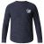 D555 Plato Long Sleeve T-shirt Charcoal - T-shirts - T-shirts Homme Grande Taille
