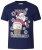 D555 Naughty X-mas T-shirt Navy - T-shirts - T-shirts Homme Grande Taille