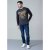 D555 Neill Long Sleeve T-shirt Black - T-shirts - T-shirts Homme Grande Taille