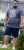 D555 Stockport Multi Coloured Guitar Printed T-Shirt Denim - T-shirts - T-shirts Homme Grande Taille
