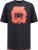 D555 Uxbridge Official ACDC Band Printed Crew Neck T-Shirt Washed Black - T-shirts - T-shirts Homme Grande Taille