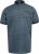 D555 Woolwich AOP Polo Shirt With Ribbed Collar Blue - Polos - Polos homme grande taille