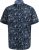 D555 Worthing Surf AOP Short Sleeve Button Down Collar Shirt Navy - Chemises - Chemises Grandes Tailles Hommes
