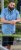 D555 Torquay AOP Short Sleeve Button Down Collar Shirt Blue Wave - Chemises - Chemises Grandes Tailles Hommes