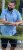 D555 Torquay AOP Short Sleeve Button Down Collar Shirt Blue Wave - Chemises - Chemises Grandes Tailles Hommes