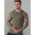 D555 Fabio Tanktop Khaki - T-shirts - T-shirts Homme Grande Taille