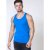 D555 Fabio Tanktop Blue - T-shirts - T-shirts Homme Grande Taille