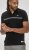 D555 Stafford Cut And Sew Embroidery Stripe Short Sleeve Polo Black - Polos - Polos homme grande taille
