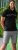 D555 Stafford Cut And Sew Embroidery Stripe Short Sleeve Polo Black - Polos - Polos homme grande taille