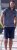 D555 Newcastle Polo Shirt Grey - Polos - Polos homme grande taille