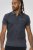 D555 Uttoxeter AOP Leaf Print Short Sleeve Polo Denim - Polos - Polos homme grande taille