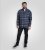 D555 Shrewsbury Long Sleeve with Chest Pocket Blue/Navy Check TALL SIZES - VÊTEMENTS HOMME MT-6XLT - Vêtements Tall Homme